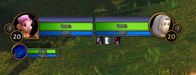 The same frames with Classic Race Icons